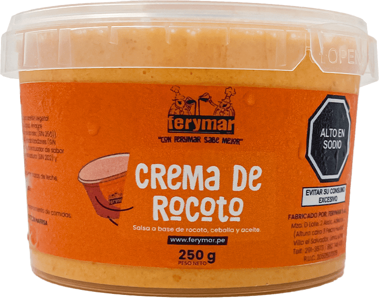 250g crema de rocoto